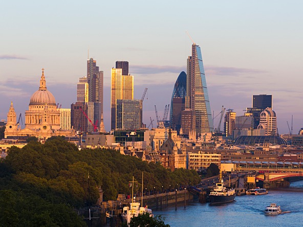 city of London skyline